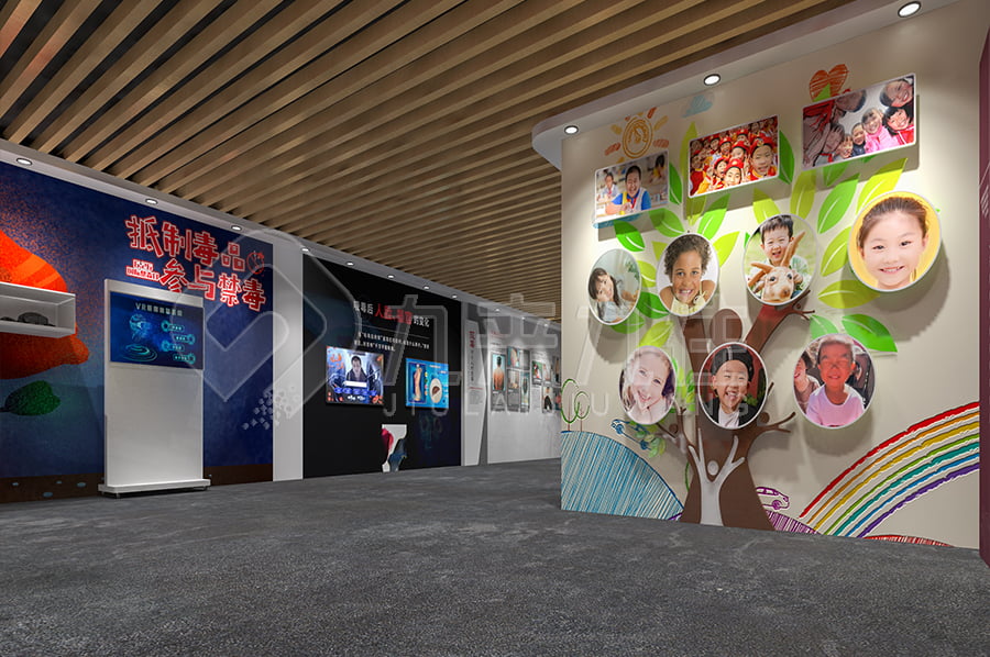 智慧禁毒防艾基地，施工單位，毒品預(yù)防教育展廳建設(shè)方案，高科技設(shè)備