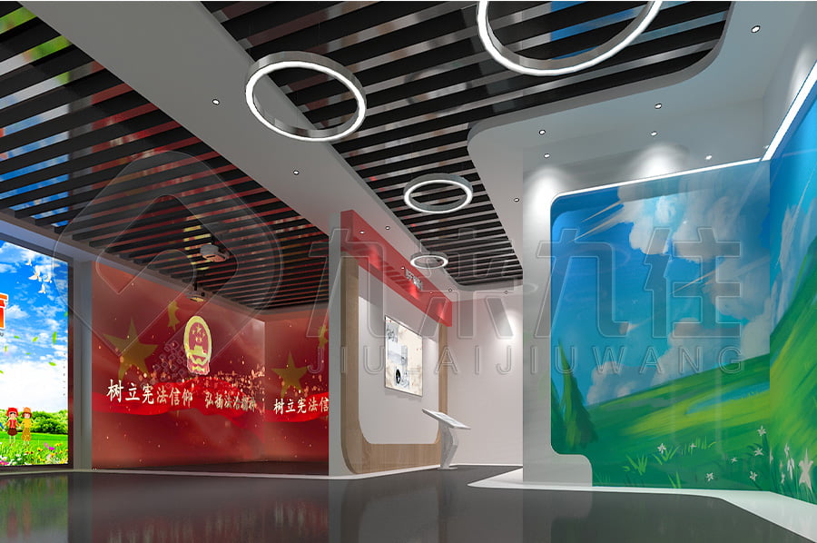 法制宣傳教育館，普法教育，展廳設(shè)計(jì)，多媒體設(shè)備