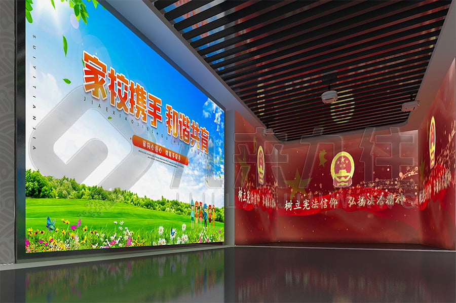 禁毒防艾教育展館, 創(chuàng)新創(chuàng)意, 主題分區(qū), 多媒體設(shè)備