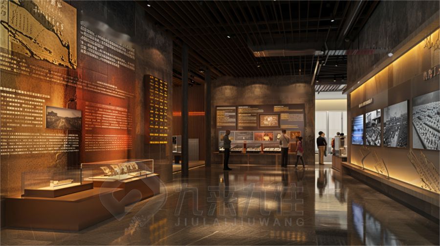 數(shù)字化人防教育館設計,現(xiàn)代互動展館建設方案,多媒體人防教育展覽館設計公司