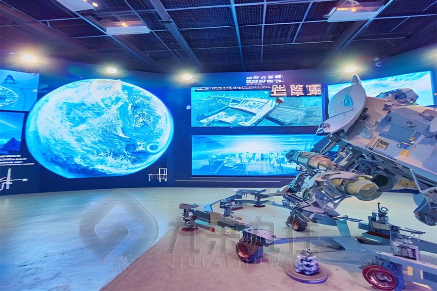 現代國防教育展廳施工,互動研學體驗館建設,數字化教育展示館設計