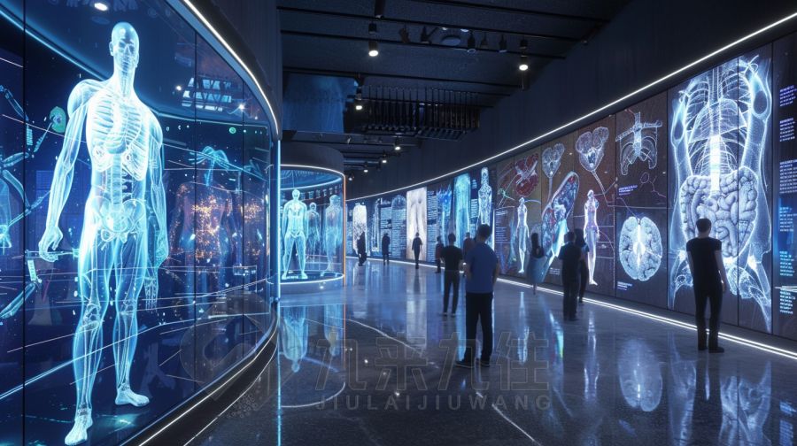 智慧老年健康展廳設(shè)計,高科技展覽館建設(shè)方案,多媒體智能化展覽館設(shè)計公司