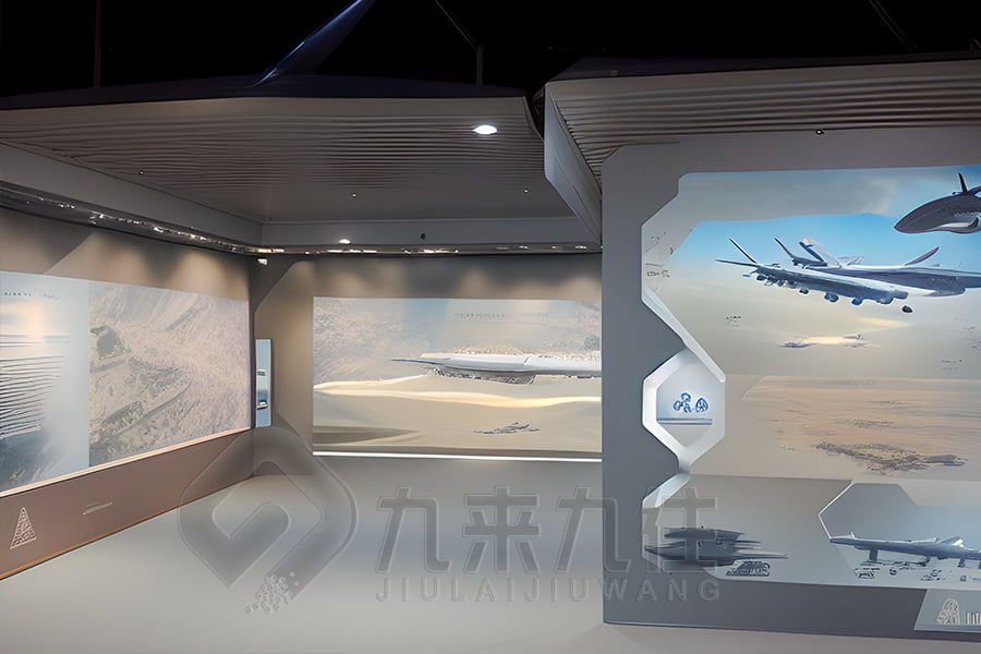 人防教育館設(shè)計(jì),現(xiàn)代互動(dòng)展覽館施工,數(shù)字化智能展館建設(shè)