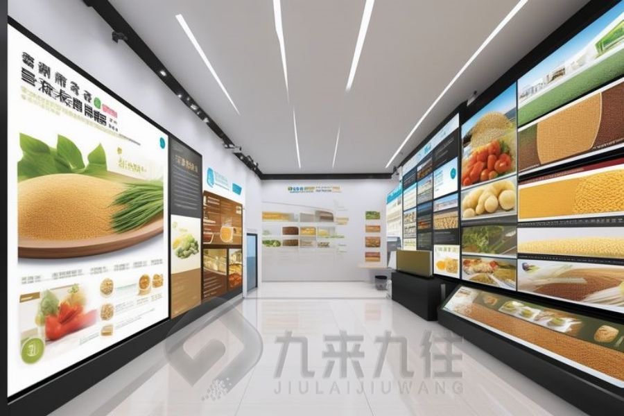 創(chuàng)意農業(yè)科普館設計,數(shù)字化農業(yè)展覽館建設,九來九往環(huán)保展廳裝修