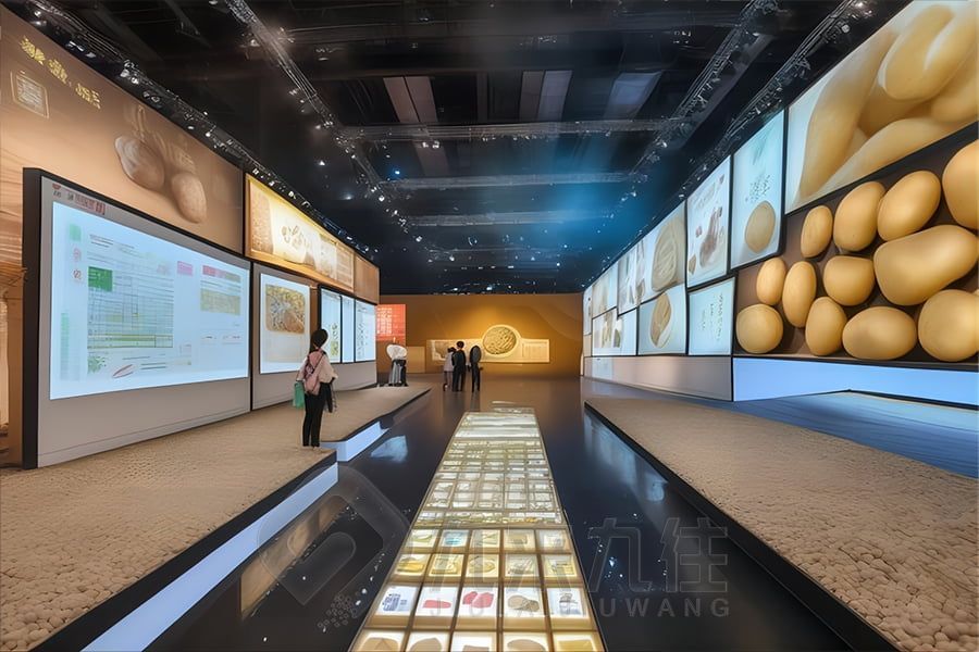 創(chuàng)新畜牧業(yè)體驗館設計,環(huán)保展廳施工方案,多媒體互動展覽館設計公司
