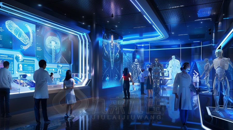 最新生命健康教育體驗館設計方案，多媒體生命健康教育體驗館建設施工公司
