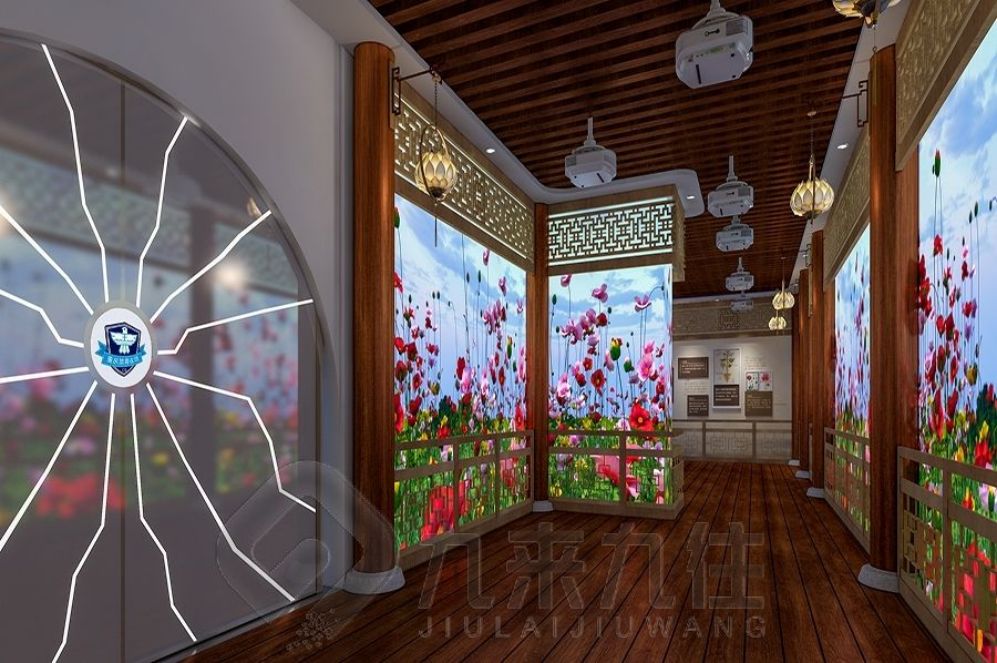 中醫(yī)藥展廳設(shè)計(jì), 互動多媒體展示, 現(xiàn)代化展覽