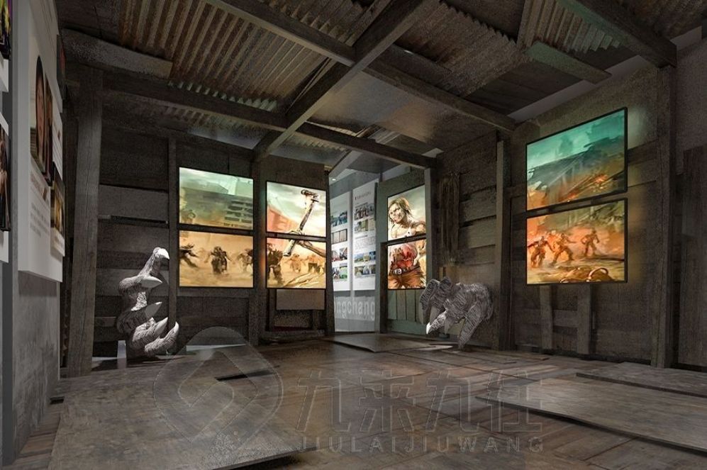 國(guó)防動(dòng)員教育基地, 互動(dòng)多媒體展廳, 展廳設(shè)計(jì)方案