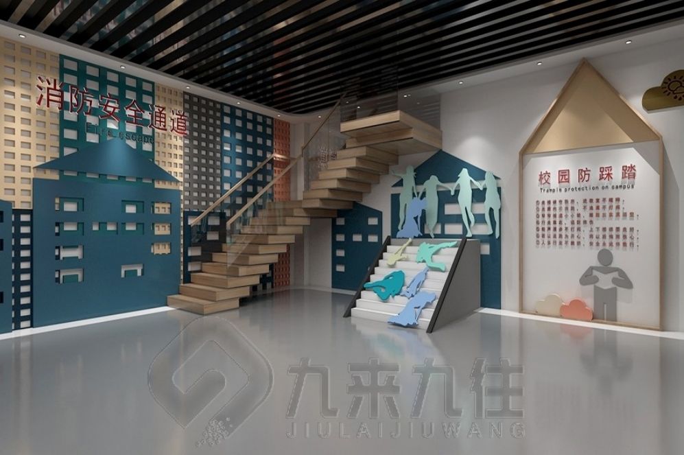 國(guó)防教育基地設(shè)計(jì)，互動(dòng)多媒體展示，現(xiàn)代化教育