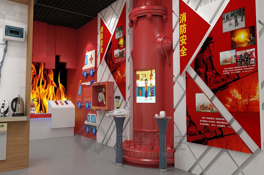消防安全警示基地設(shè)計, 多媒體互動體驗, 智能消防展廳, 施工建設(shè), 消防教育, 互動展示, AI技術(shù), 安全教育基地, 消防設(shè)備展示, 模擬逃生體驗