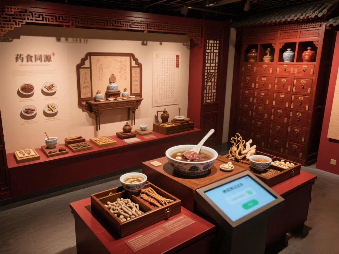 中醫(yī)藥文化教育基地，中醫(yī)藥體驗(yàn)館