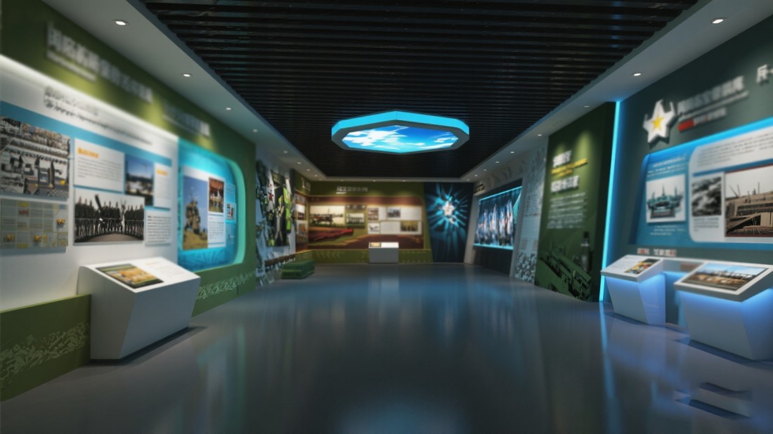 國防教育基地策劃，國防教育展廳