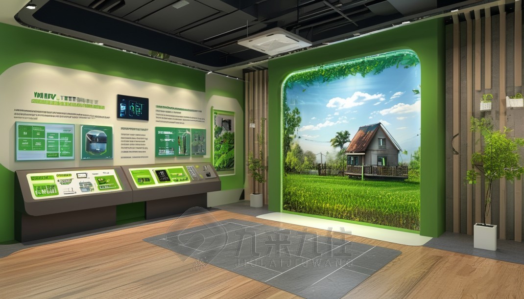 自然展館，垃圾分類展廳