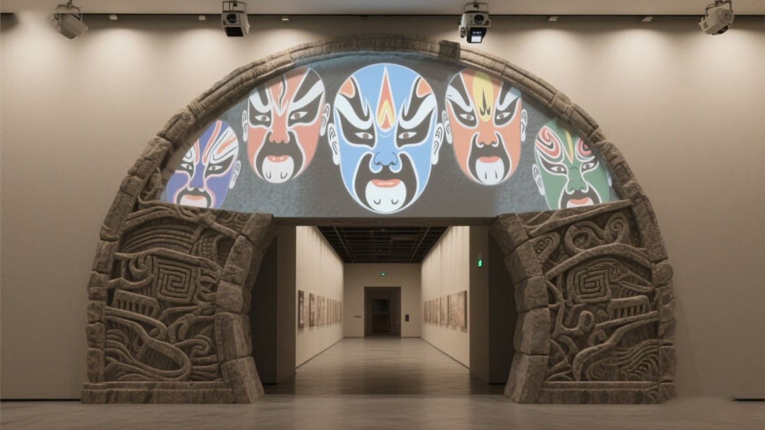 非遺文化展廳，非遺文化體驗館