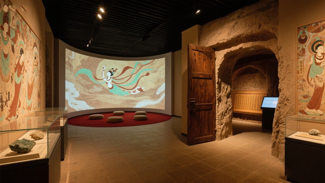 民俗文化展覽館，非物質(zhì)文化遺產(chǎn)博物館