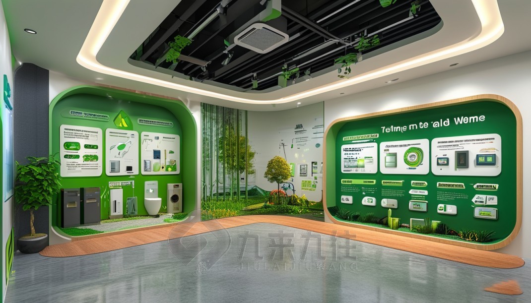 自然展館，垃圾分類展館