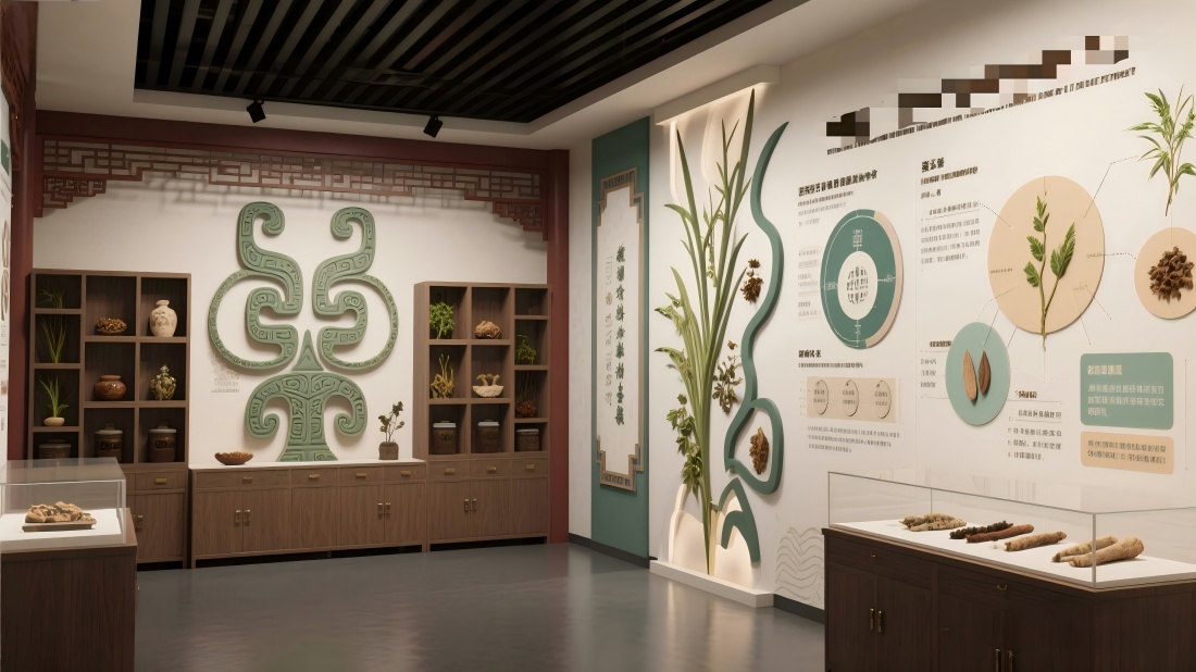 中醫(yī)藥文化體驗館，中醫(yī)展廳