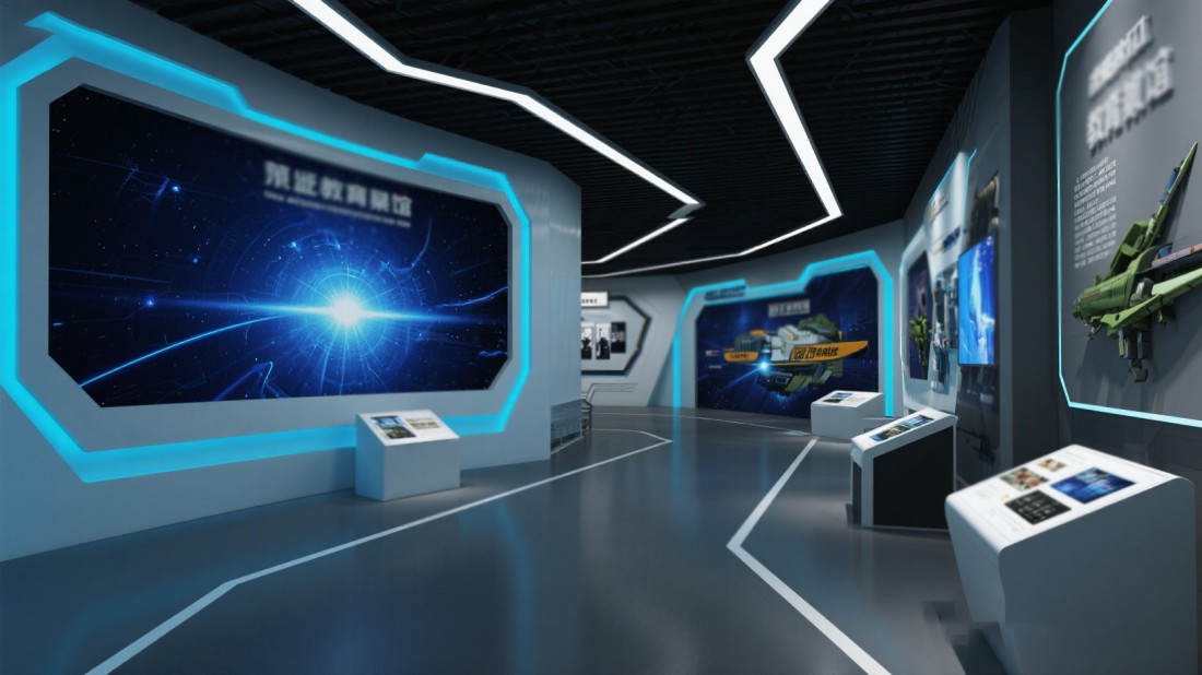 國防軍事展廳，人防體驗館