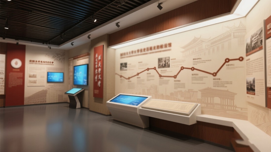 校史館展覽設(shè)計(jì)，校史展館