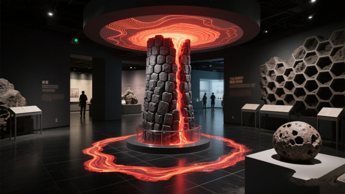 地質(zhì)展館，化石展館