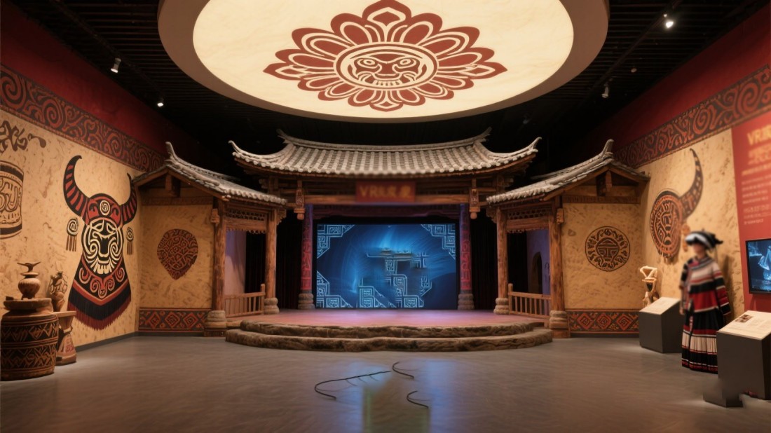 文化體驗(yàn)館，非遺博物館