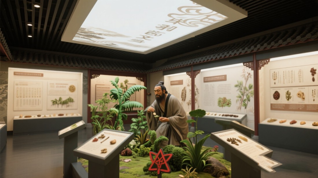 中醫(yī)藥文化展覽館，中醫(yī)體驗館