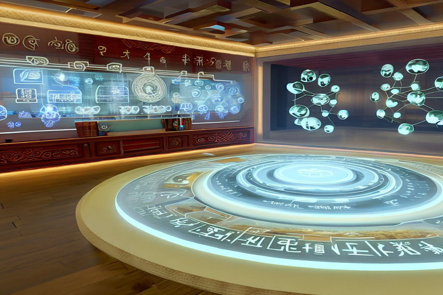 中醫(yī)文化展廳建設方案，中醫(yī)文化教育基地，中醫(yī)藥文化基地效果圖