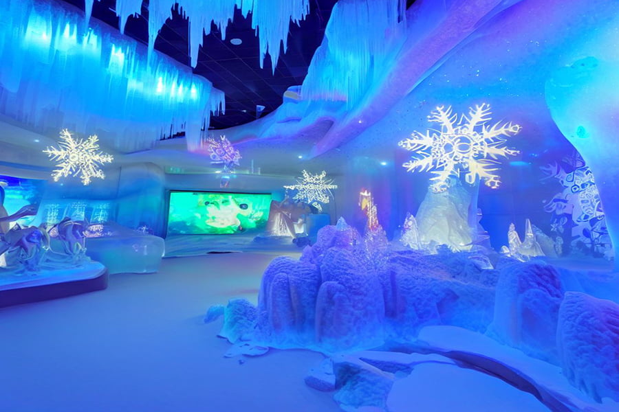 博物館，自然展廳效果圖