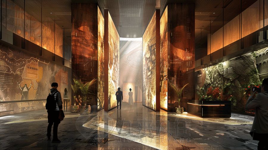 周王城博物館設(shè)計(jì)效果圖 周王城博物館設(shè)計(jì)效果圖