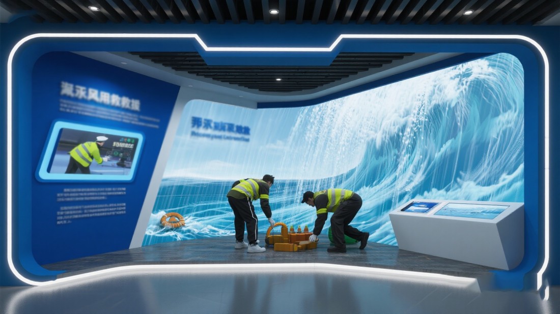 沉浸式防震減災(zāi)科普館效果圖