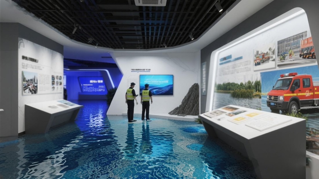 高科技防災(zāi)減災(zāi)體驗館效果圖 高科技防災(zāi)減災(zāi)體驗館效果圖