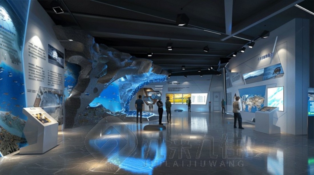 數(shù)字化防震減災(zāi)博物館效果圖 數(shù)字化防震減災(zāi)博物館效果圖