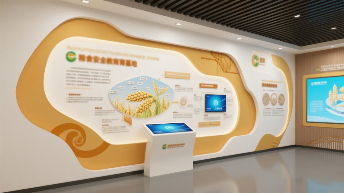 創(chuàng)新糧食安全教育基地效果圖