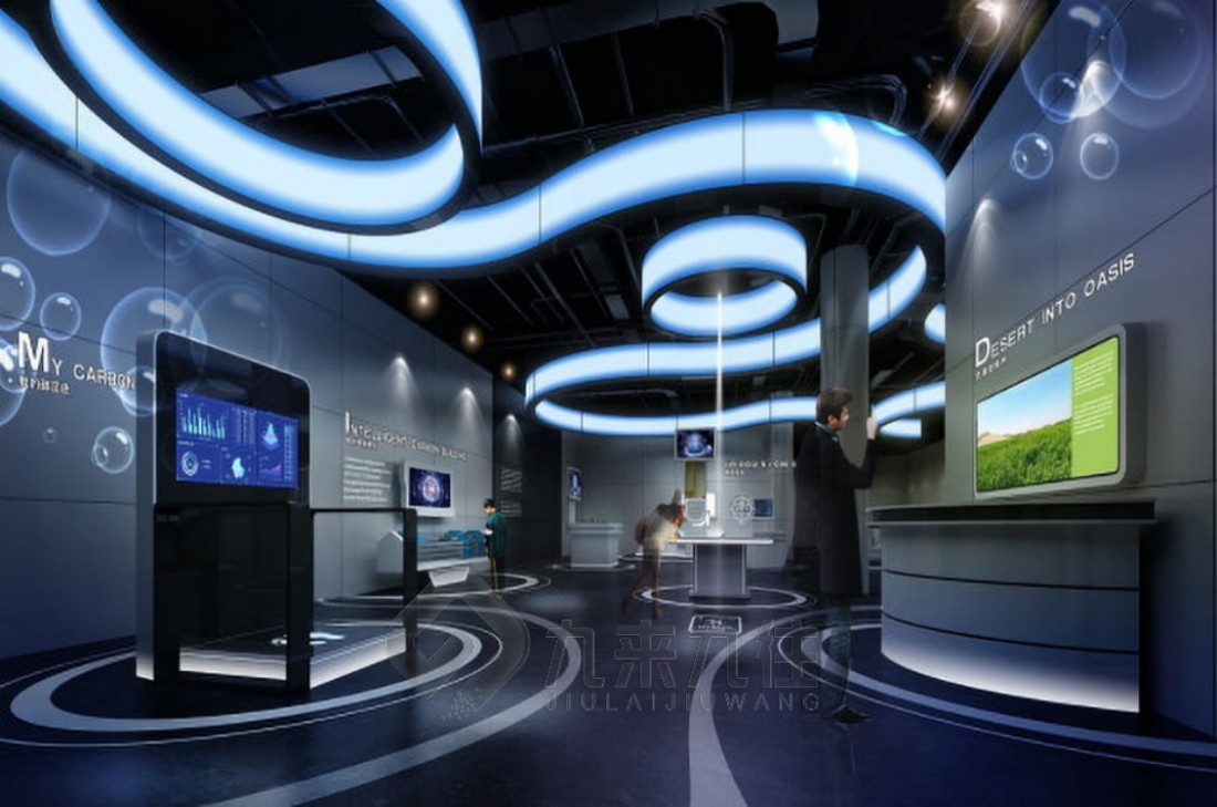 創(chuàng)新公司展廳設(shè)計公司效果圖