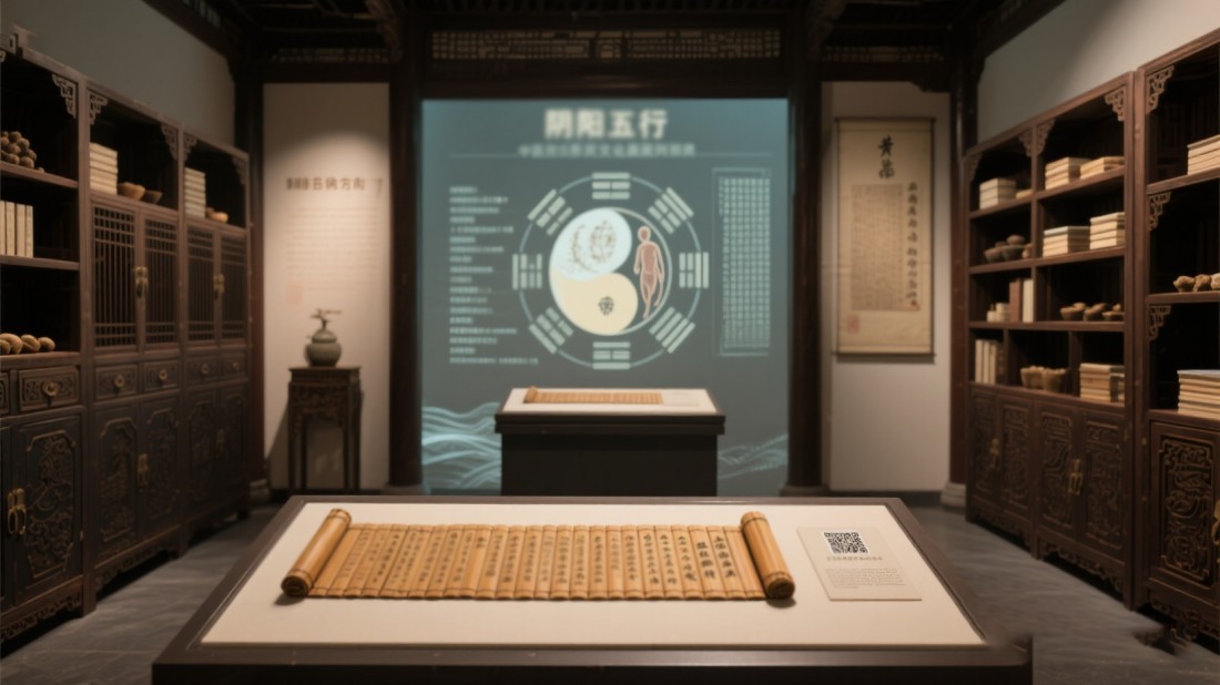 高科技中醫(yī)藥文化展廳效果圖 高科技中醫(yī)藥文化展廳效果圖